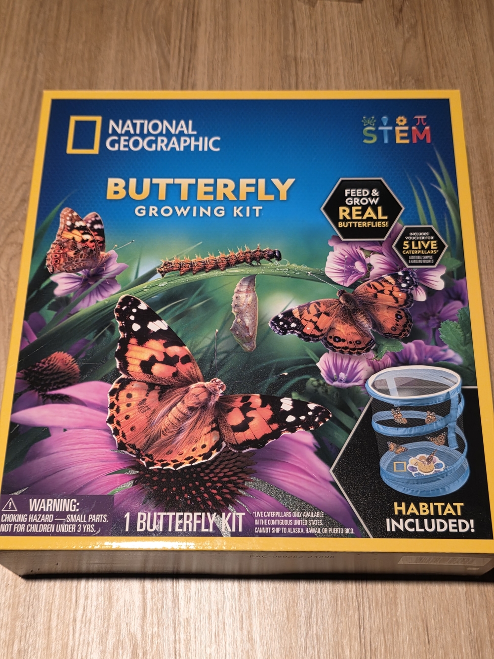 National Geographic Butterfly Growing Kit